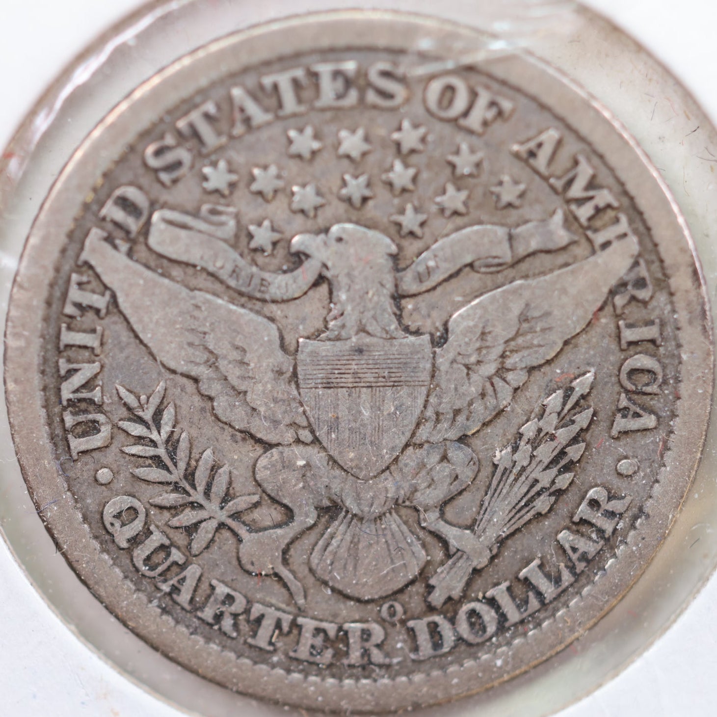 1897-O Barber Quarter, Very Good Circulated Coin, Store #QR842