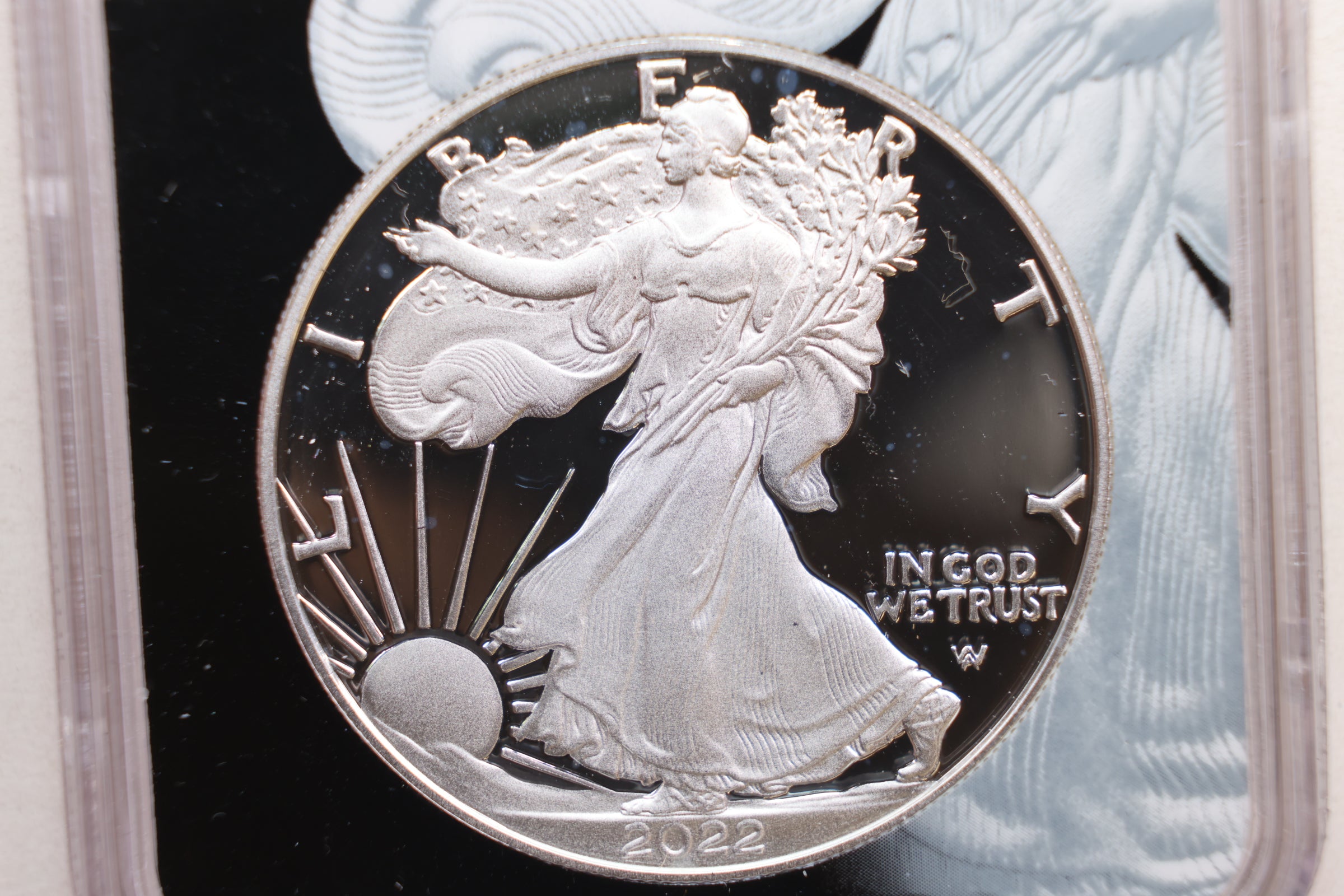 2022-W Proof American Silver Eagle, NGC CERTIFIED PF-70, Store #AE0181