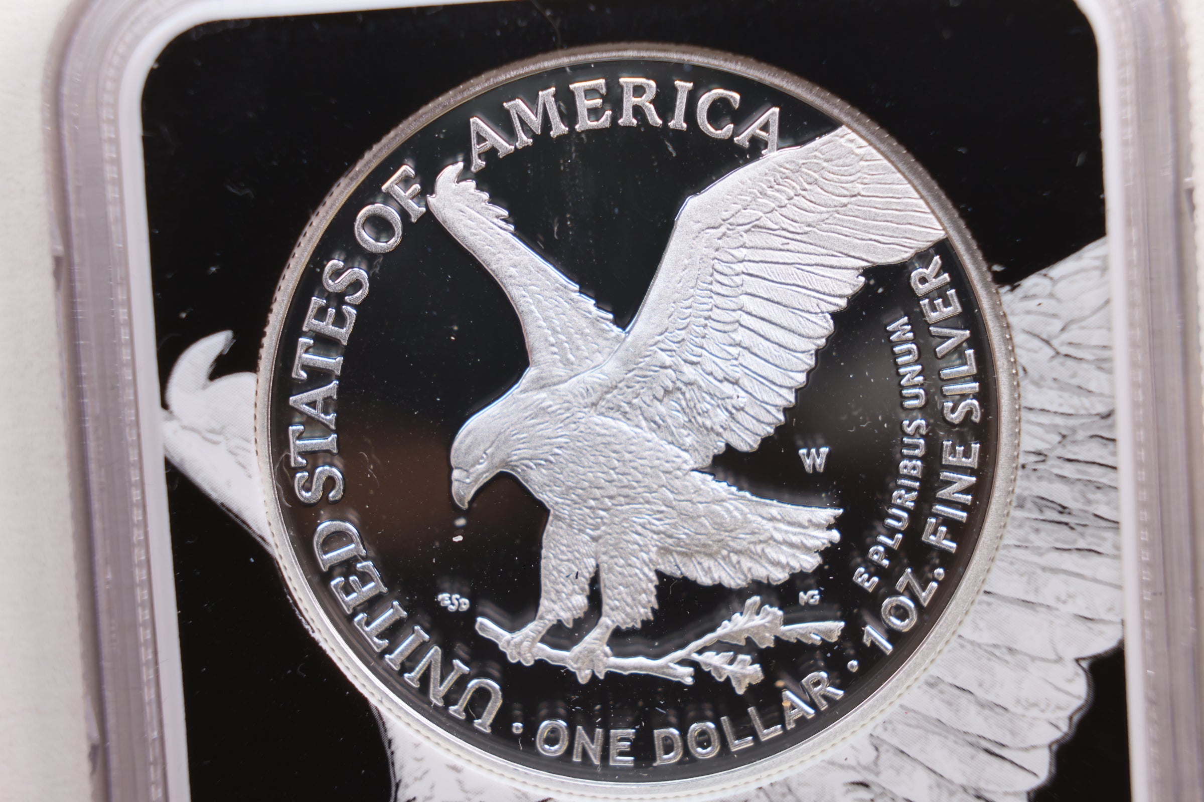 2022-W Proof American Silver Eagle, NGC CERTIFIED PF-70, Store #AE0181