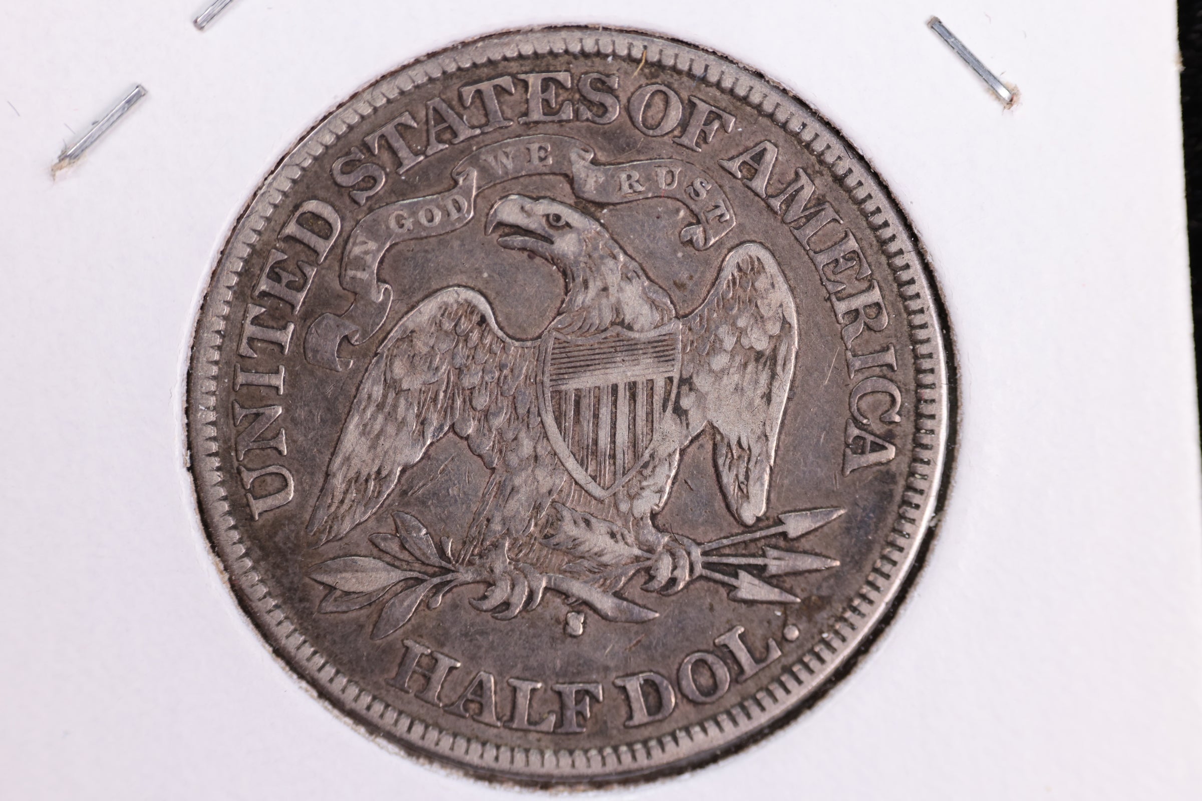 1877-S Liberty Seated Half Dollar, Affordable Circulated Coin. Store Sale #23080972