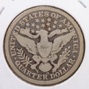 1898-O Barber Quarter, Good Circulated Coin, Store