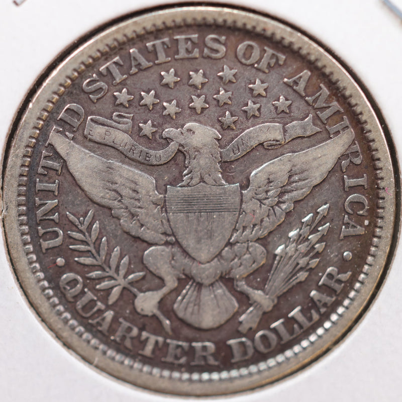 1899 Barber Quarter, Fine Circulated Coin, Store