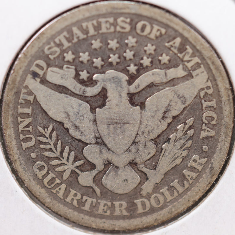 1899 Barber Quarter, Good Circulated Coin, Store