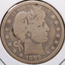 1899-O Barber Quarter, Very Good Circulated Coin, Store