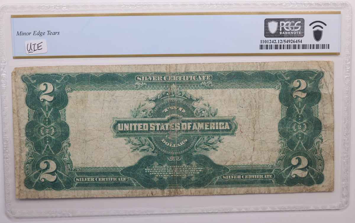 1899 $2 Silver Certificate, Fr#258 Mule, PCGS F-12, Circulated Note, Sale #GLSC006.