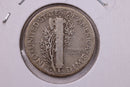 1931-D Mercury Silver Dime., Very Good., Store