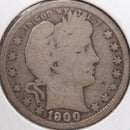 1900-O Barber Quarter, Good Circulated Coin, Store