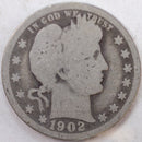 1902 Barber Quarter, Good Circulated Coin, Store