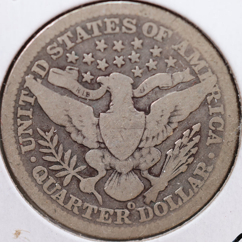1902-O Barber Quarter, Good+ Circulated Coin, Store
