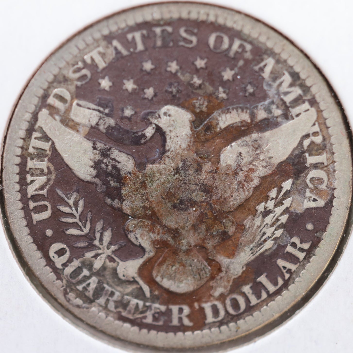 1903 Barber Silver Quarter, Very Good Circulated Coin, Store #QR874
