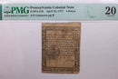 April 10, 1777, 4 Pence, Pennsylvania Continental Currency, PMG VF-20, Store
