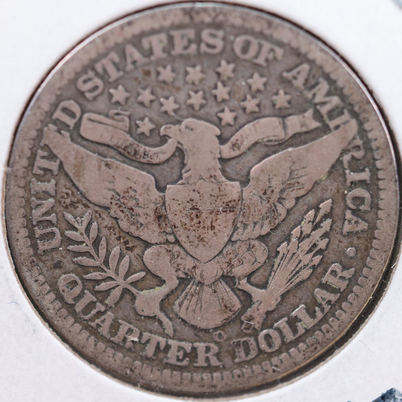 1903-O Barber Quarter, Very Good+ Circulated Coin, Store