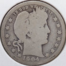 1904 Barber Quarter, About Good Circulated Coin, Store
