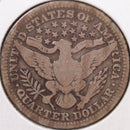 1905 Barber Quarter, Very Good Circulated Coin, Store