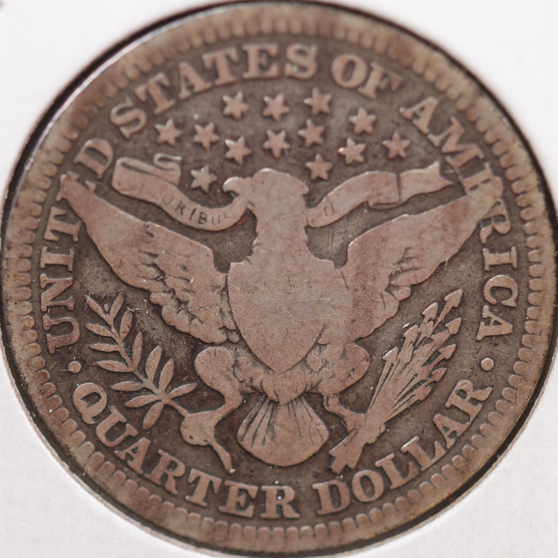 1905 Barber Quarter, Very Good Circulated Coin, Store