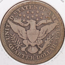 1905-O Barber Quarter, Good+ Circulated Coin, Store
