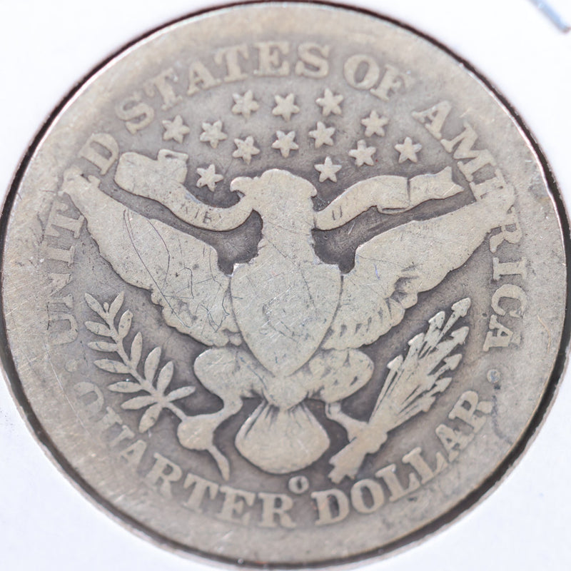 1905-O Barber Quarter, About Good Circulated Coin, Store