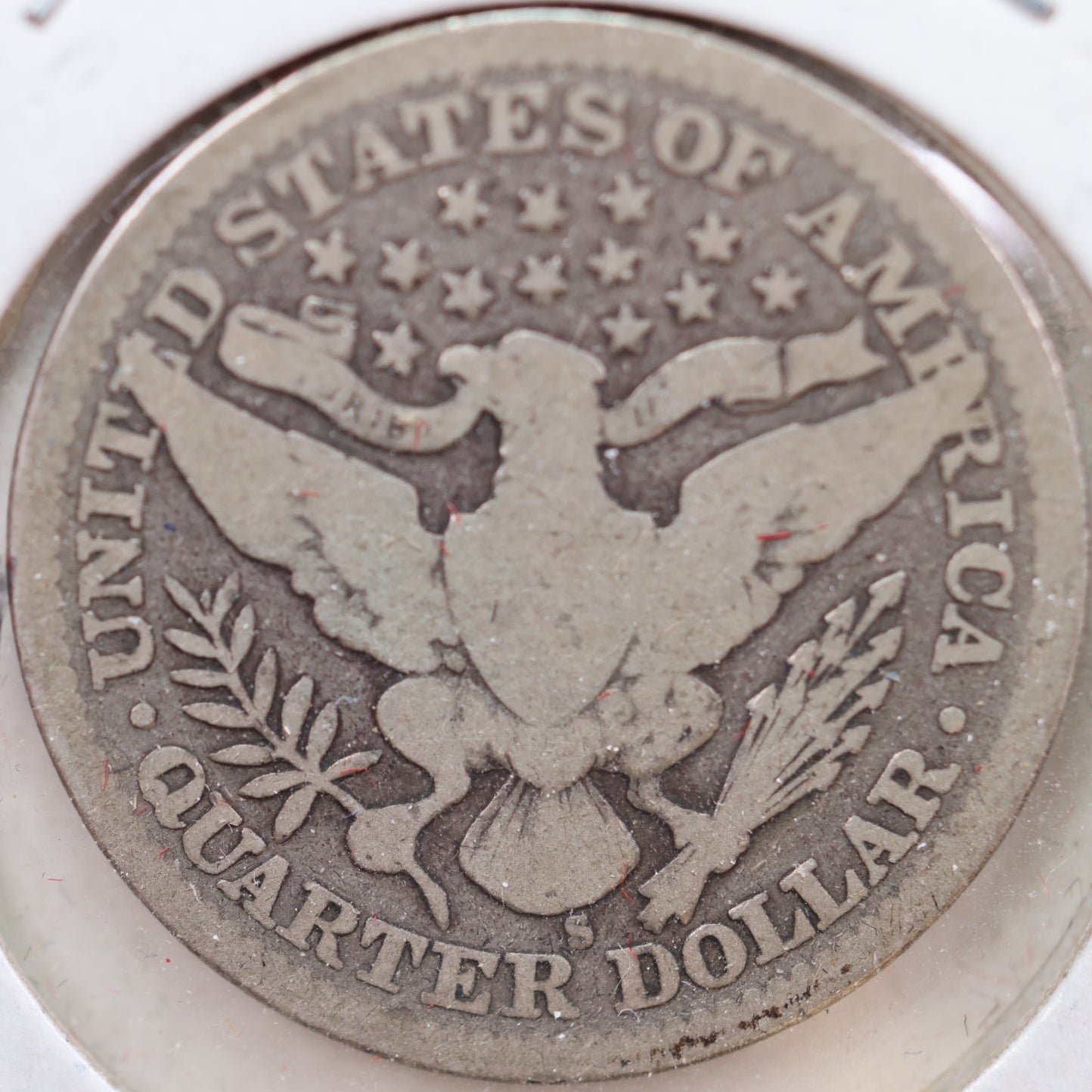 1905-S Barber Silver Quarter, Very Good Circulated Coin, Store #QR888
