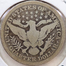 1906 Barber Quarter, Very Good Circulated Coin, Store