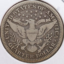1907 Barber Quarter, Very Good Circulated Coin, Store