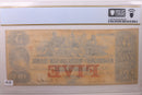 1854 $5, Memphis, Tennessee., Obsolete Note, PCGS AU58., Store