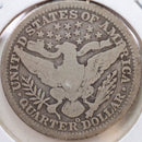 1907-O Barber Quarter, Very Good Circulated Coin, Store