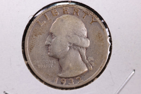 1932-S Washington Silver Quarter, Affordable Circulated Coin, Store #23081859