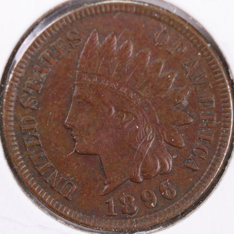 1896 Indian Head Cent, Mint State Uncirculated Coin, Store