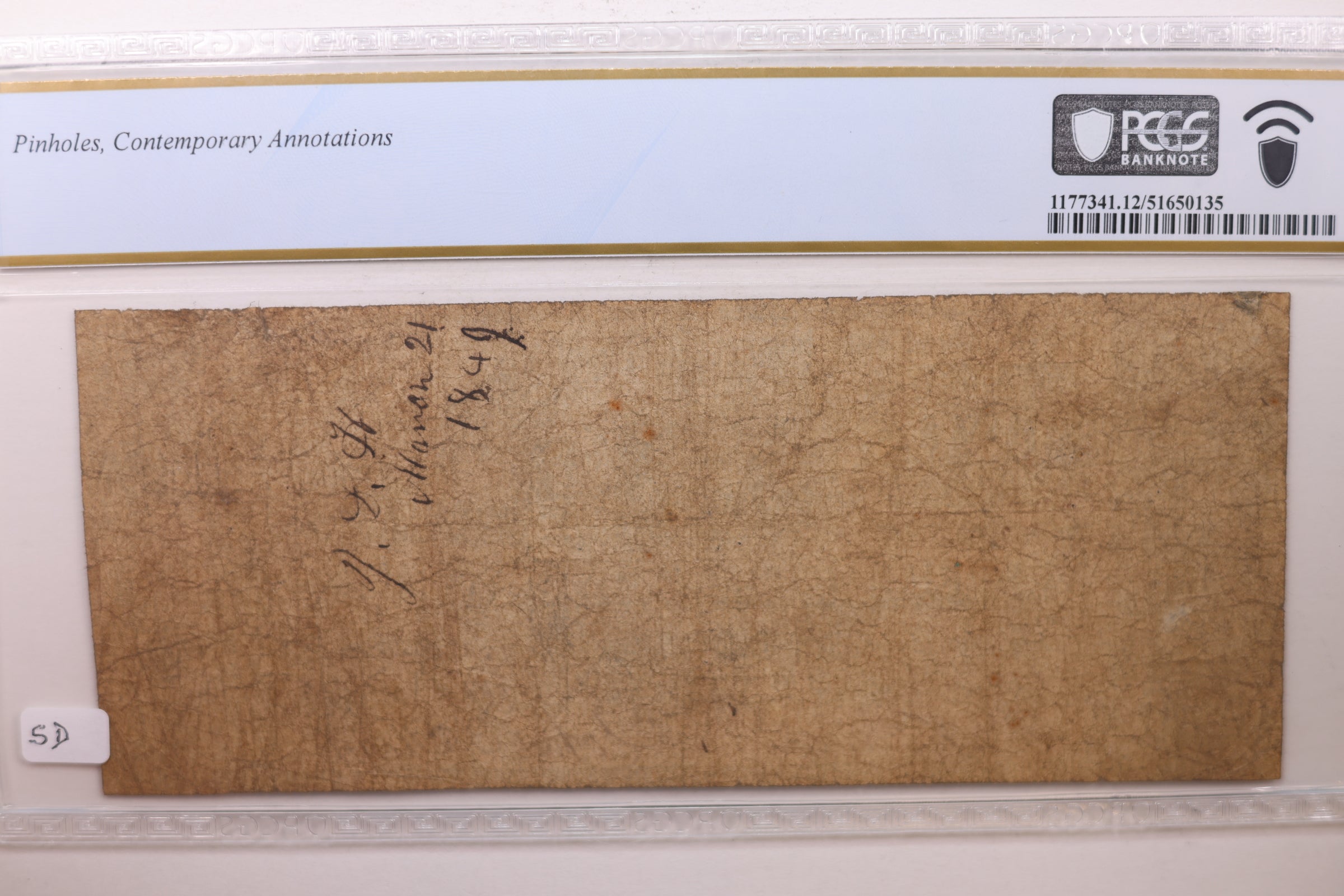 1836 $2, Chelsea, Massachusetts, Obsolete Currency, PCGS Fine-12, Store #GMA012.