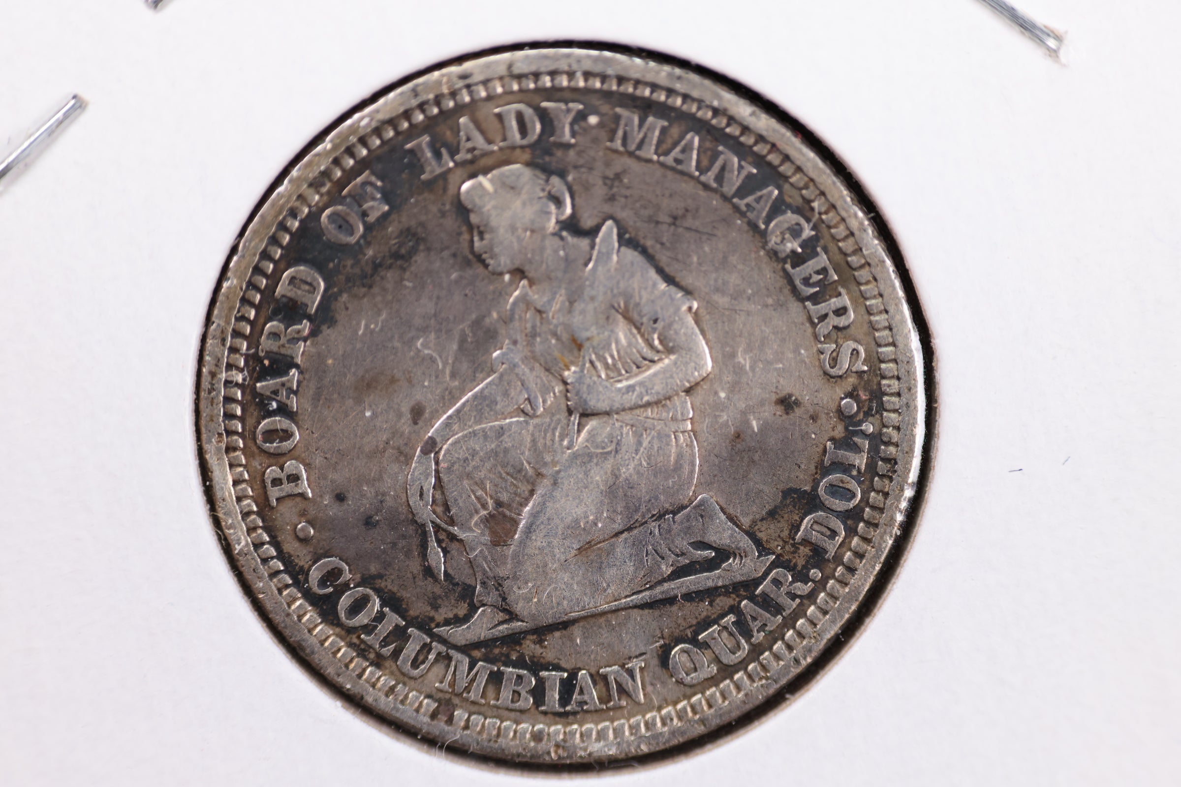 1893 Isabella Quarter, World's Columbian Exposition. Silver Commemorative. Store #23081950