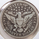 1908 Barber Quarter, Very Good Circulated Coin, Store