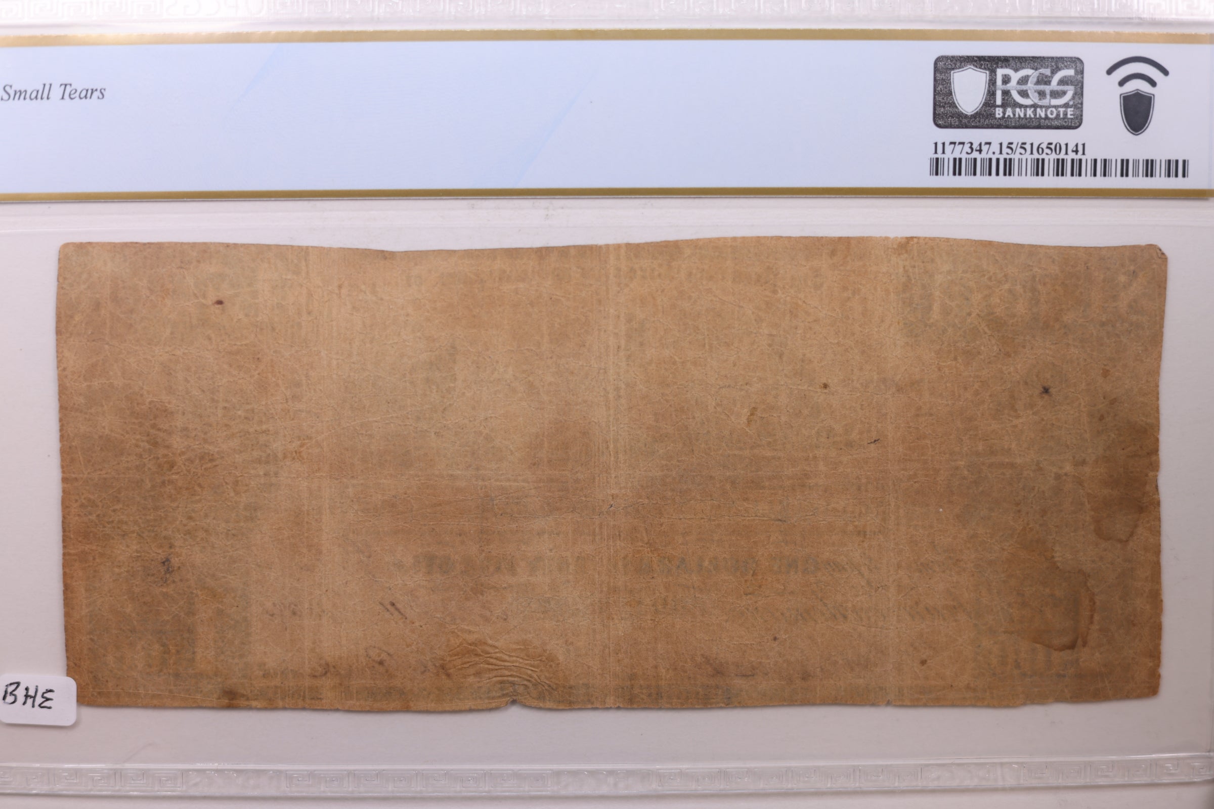 1852 $1.75, Providence, Rhode Island, Obsolete Currency, PCGS F-15, Store #GRI008