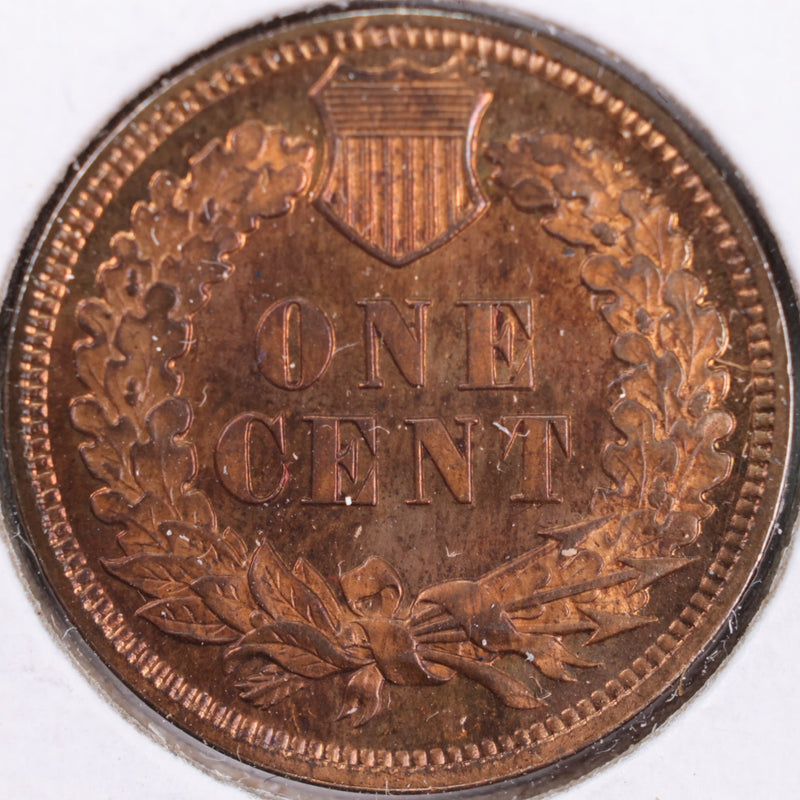 1898 Indian Head Cent, RB Proof Coin, Store