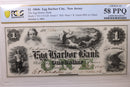 1861 $1, Egg Harbor Bank, New Jersey, Obsolete Note, PCGS AU58, Store