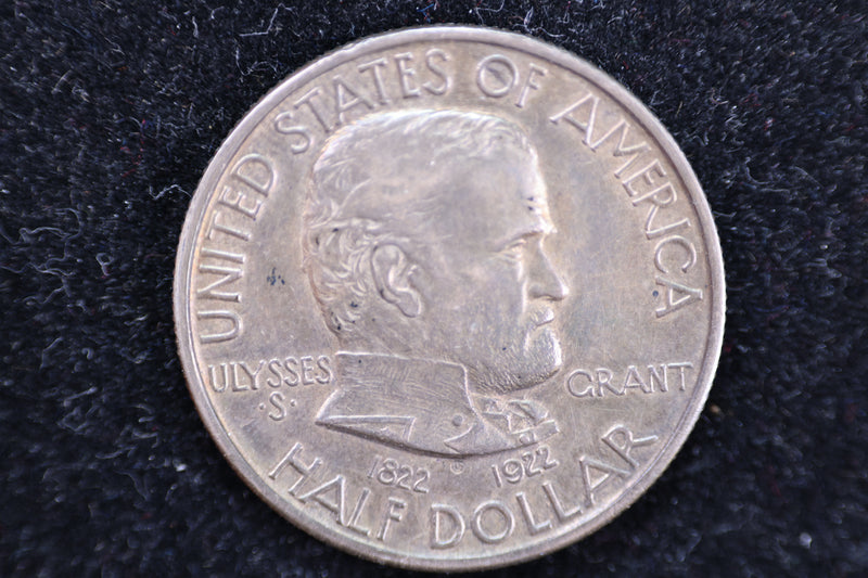 1922 Grant Memorial Silver Commemorative Half Dollar. Store