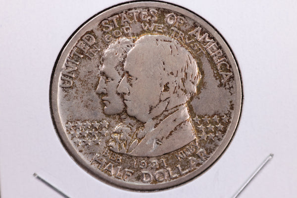 1921 Alabama Centennial, Silver Commemorative Half Dollar. Store #23081960