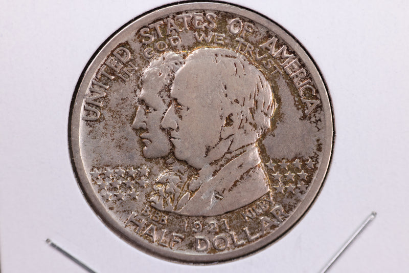 1921 Alabama Centennial, Silver Commemorative Half Dollar. Store