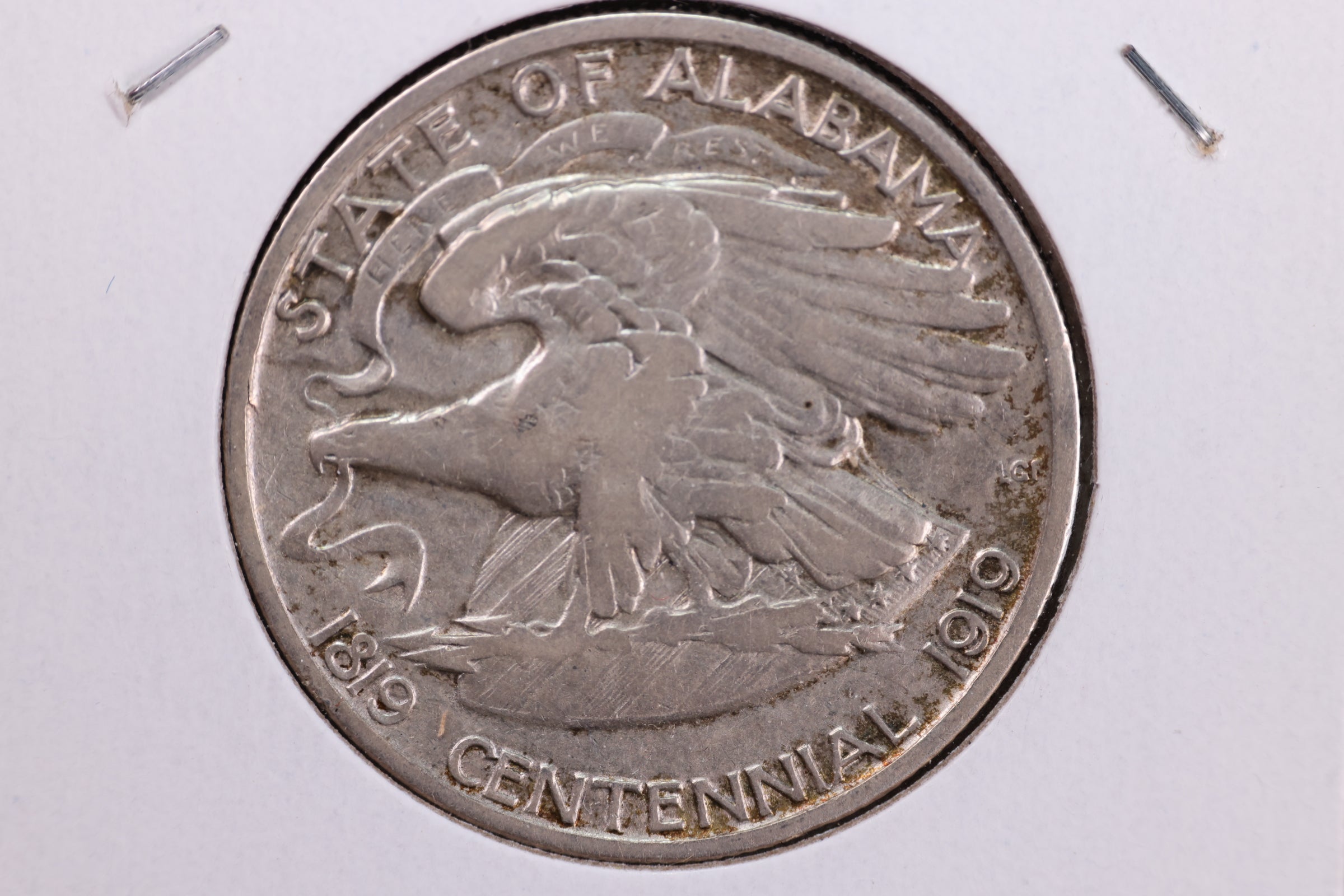 1921 Alabama Centennial, Silver Commemorative Half Dollar. Store #23081960
