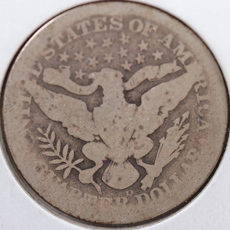 1909-O Barber Quarter, About Good Circulated Coin, details, Store