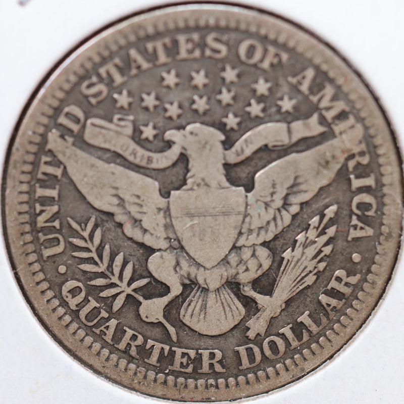 1910 Barber Quarter, Very Good Circulated Coin, Store