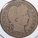 1910 Barber Quarter, Good Circulated Coin, Store