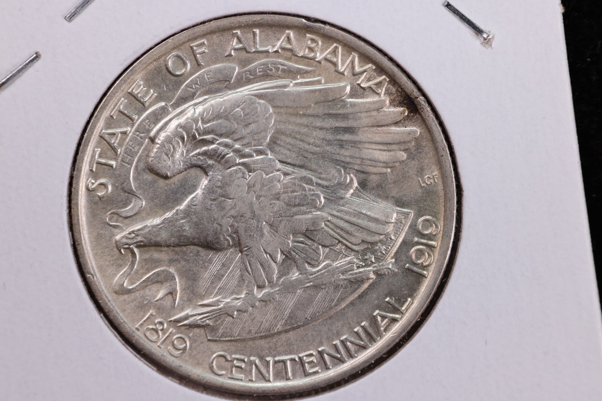 1921 Alabama Centennial, Silver Commemorative Half Dollar. Store #23081962