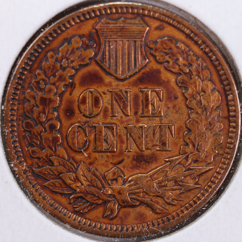 1901 Indian Head Cent, Abt Uncirculated Coin, Store