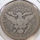1911 Barber Quarter, About Good Circulated Coin, Store