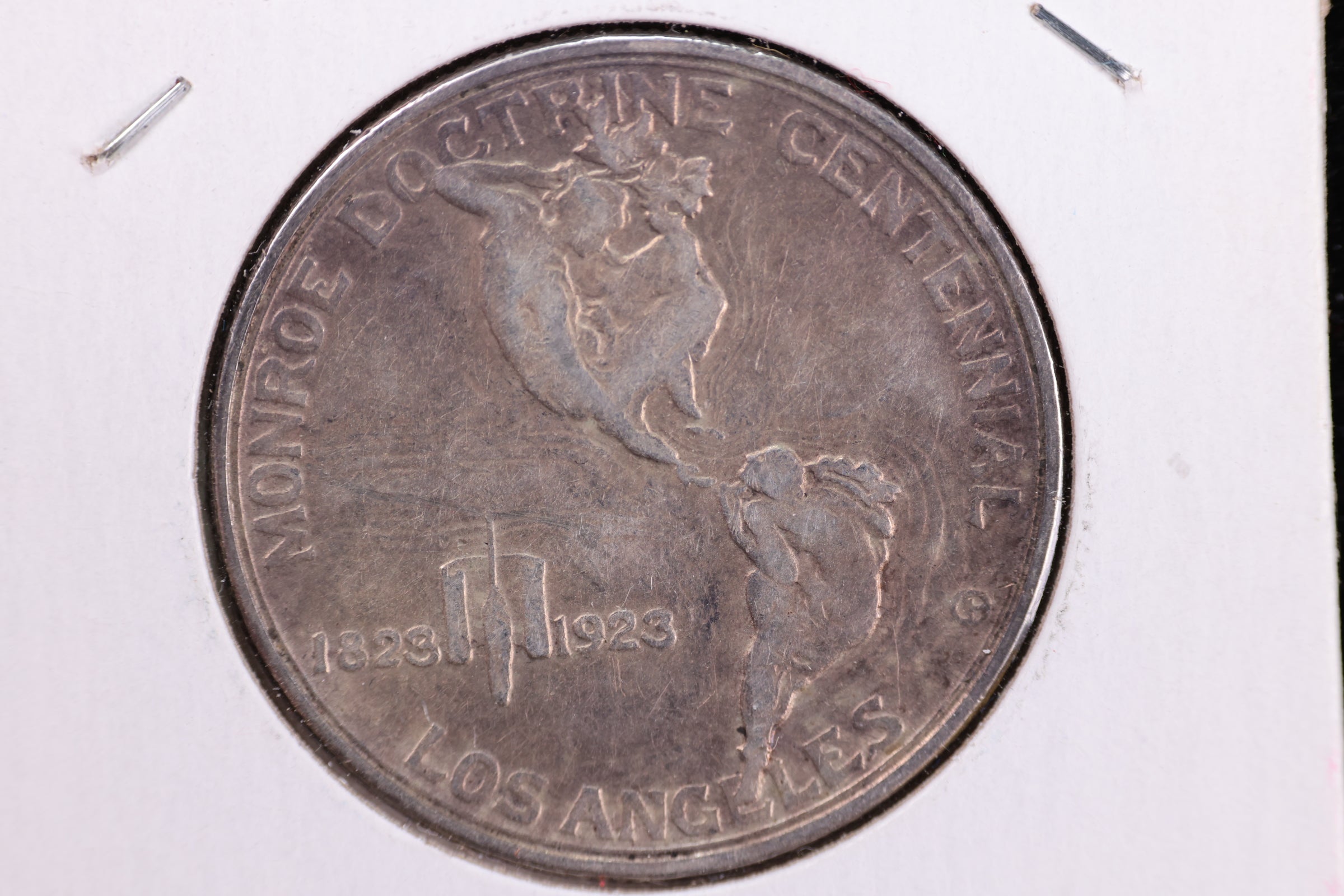 1923 Monroe Doctrine Centennial, Silver Commemorative Half Dollar. Store #23081967