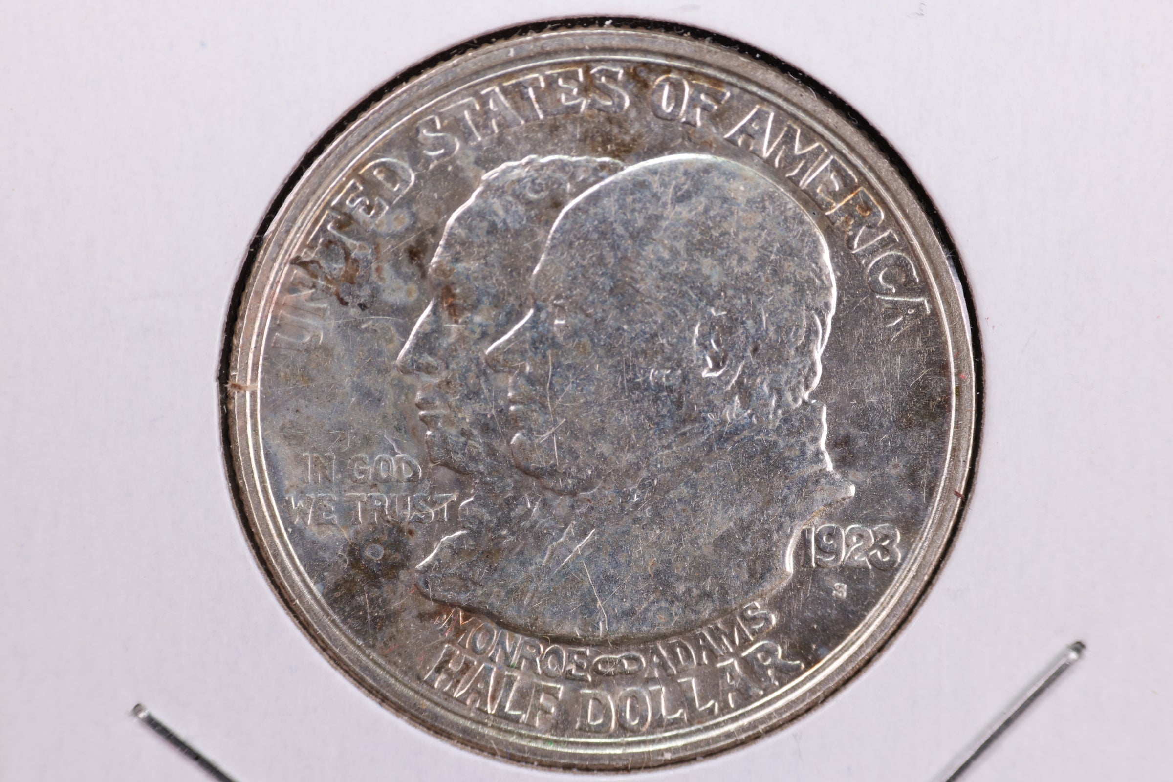 1923 Monroe Doctrine Centennial, Silver Commemorative Half Dollar. Store #23081967