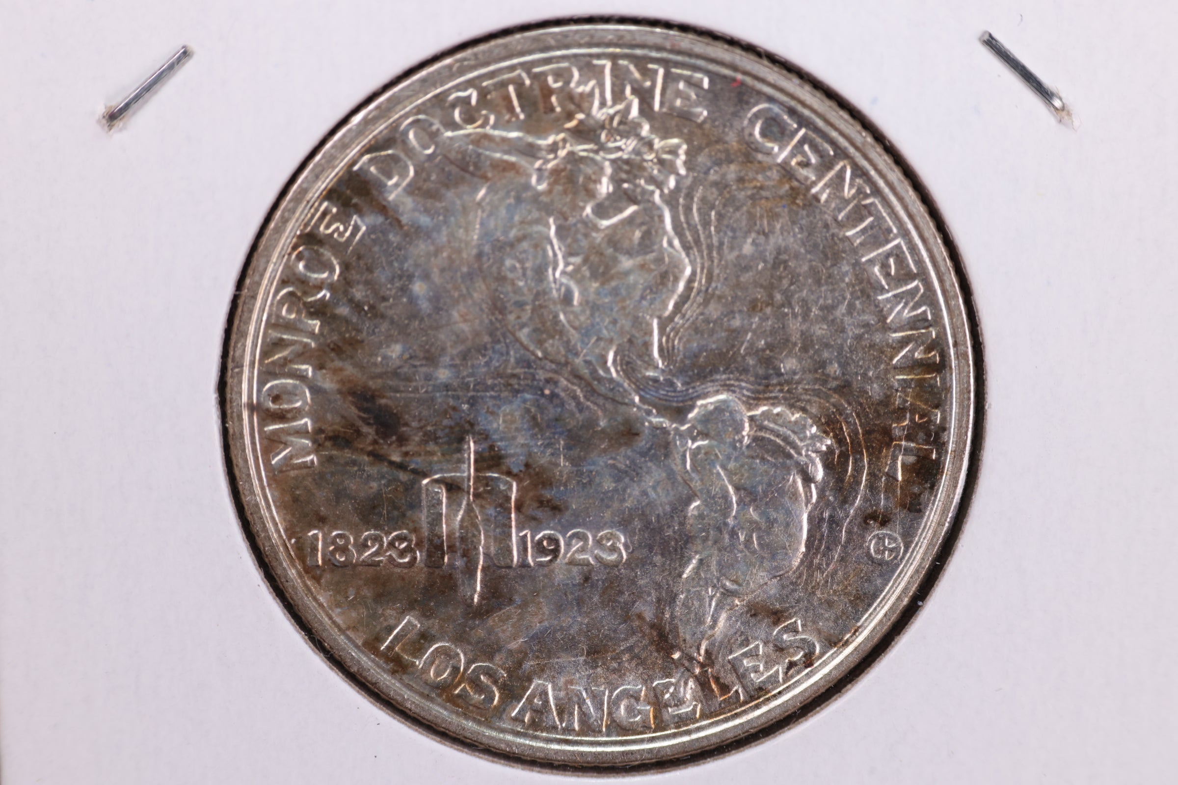 1923 Monroe Doctrine Centennial, Silver Commemorative Half Dollar. Store #23081967