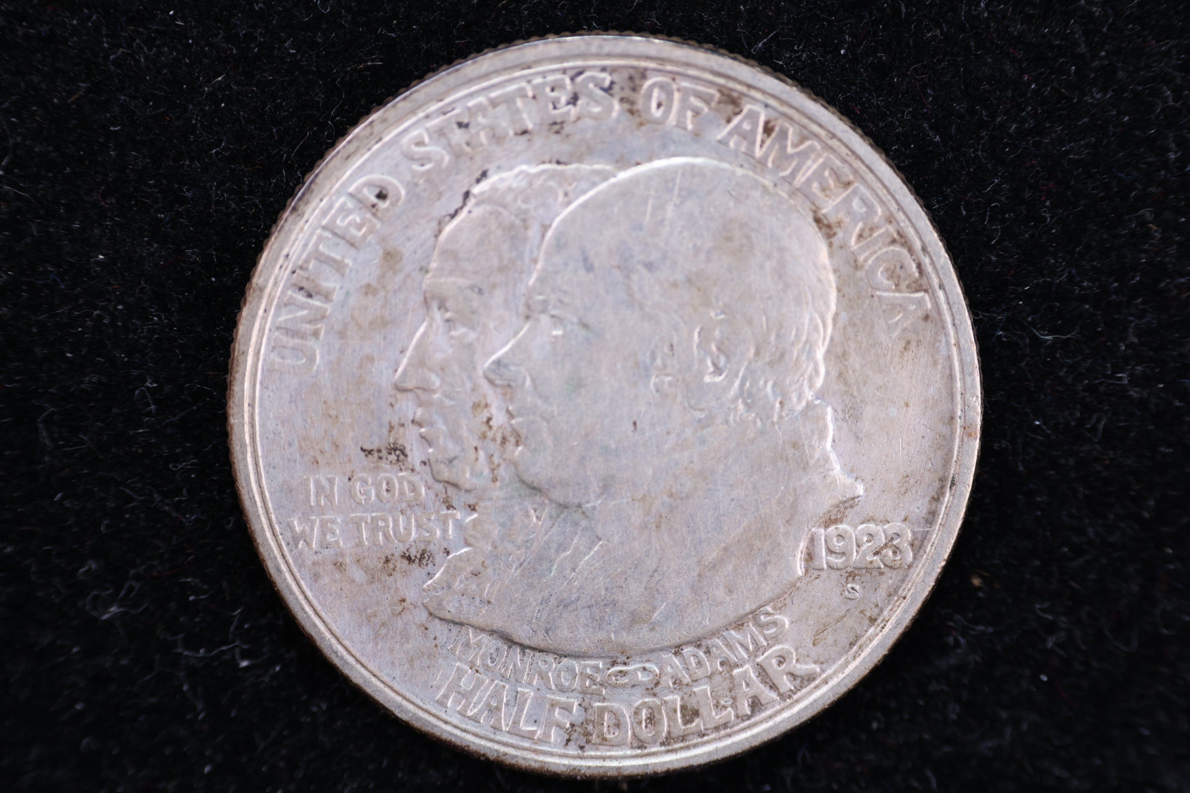 1923 Monroe Doctrine Centennial, Silver Commemorative Half Dollar. Store #23081967