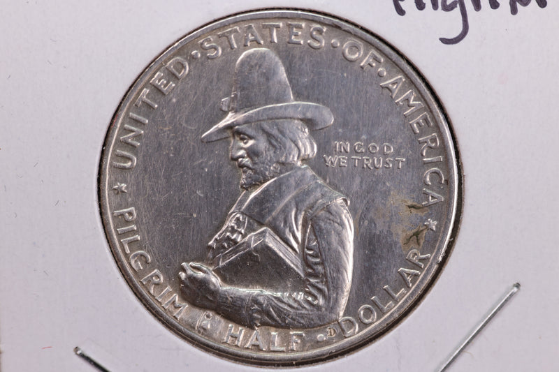 1920 Pilgrim Tercentenary, Silver Commemorative Half Dollar. Store