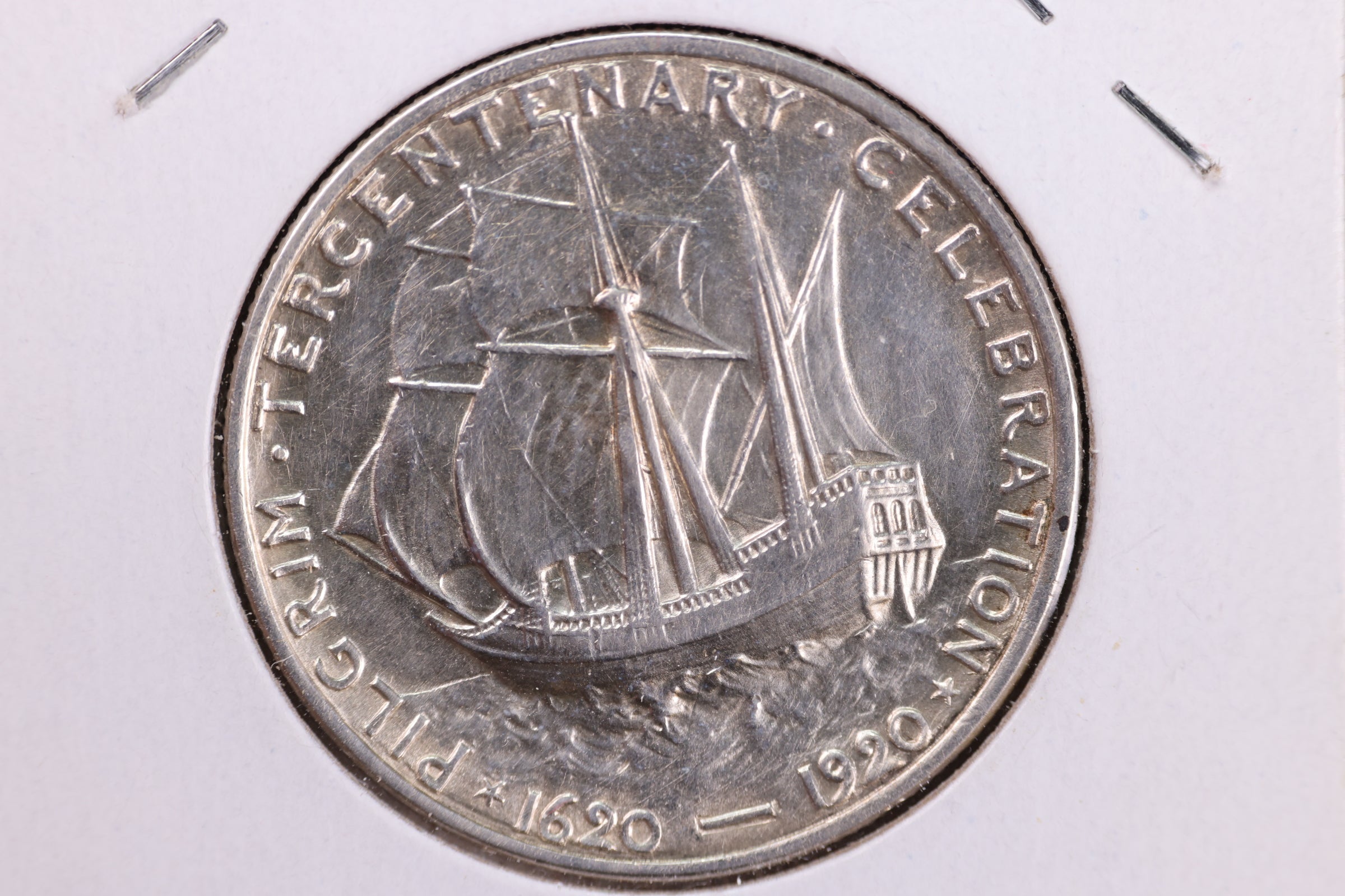1920 Pilgrim Tercentenary, Silver Commemorative Half Dollar. Store #23081969